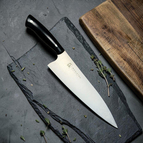 The Workhorse - 8” chef with Black G10